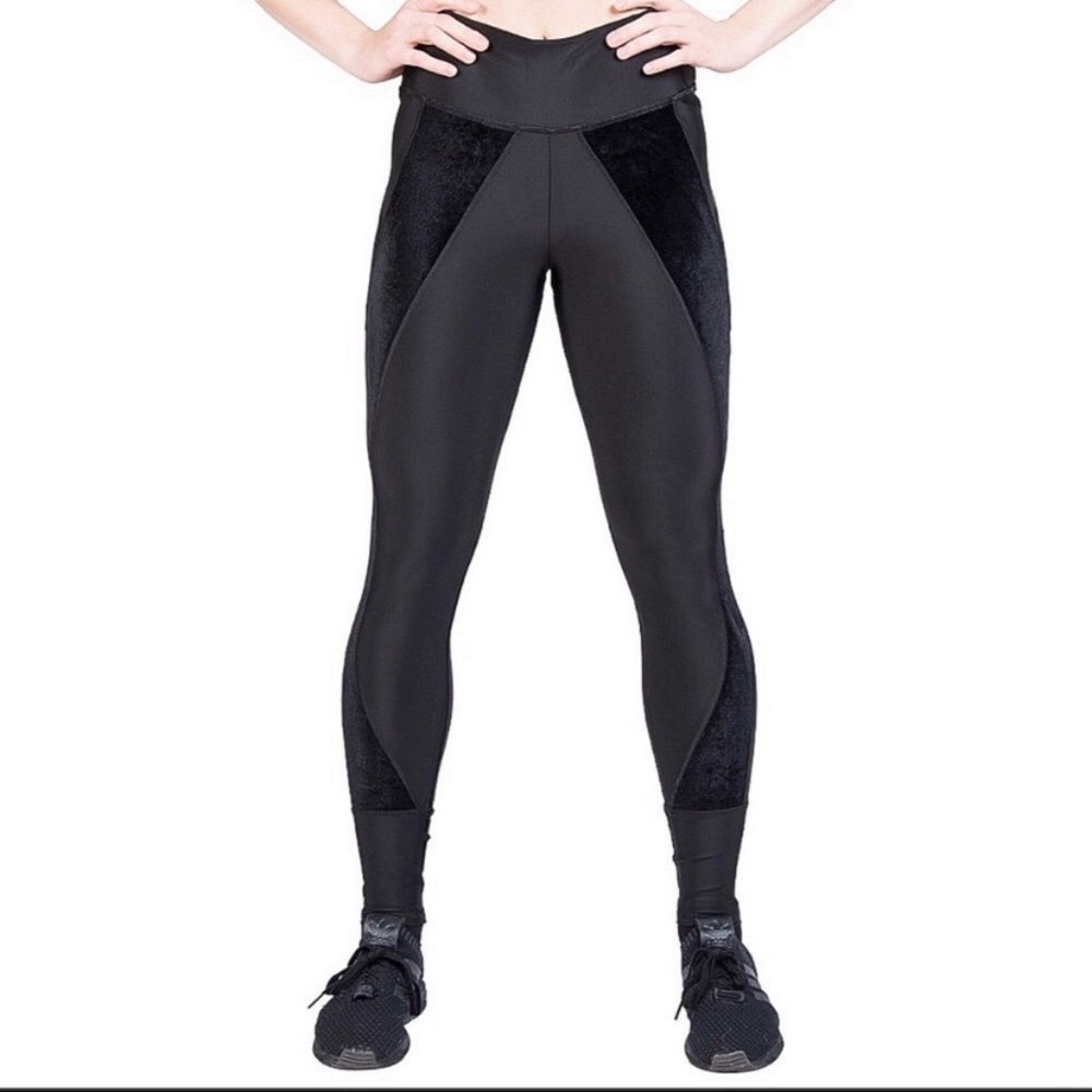 Avia Velour Legging Yoga Athletic Workout Pant
